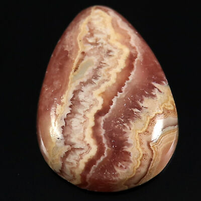 Rhodochrosite Pear Cabochon Natural Loose Gemstone 28.8cts Ou97