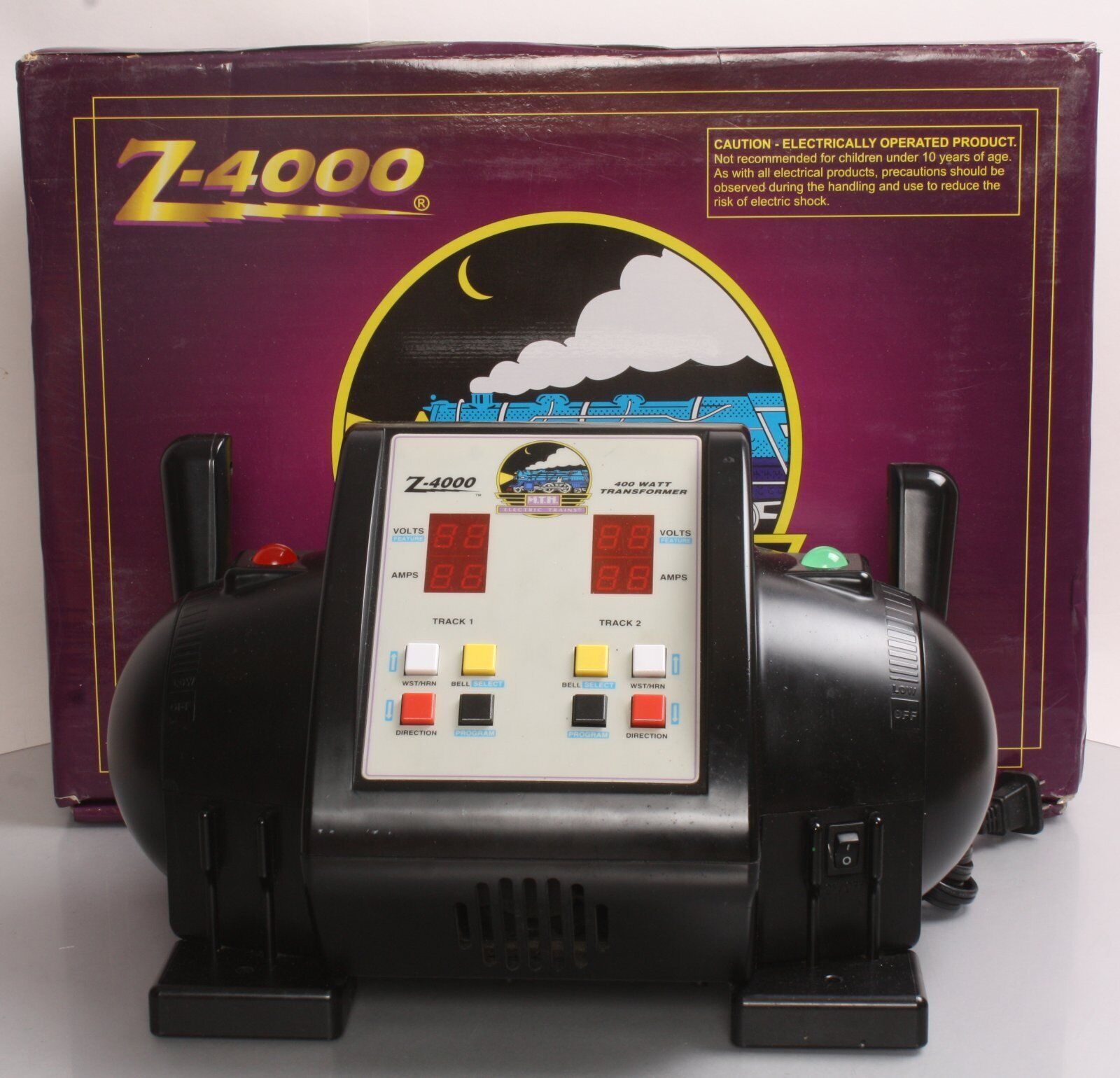 Mth 40-4000 Z-4000 400w Dual Control Transformer Ln/box