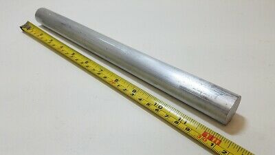 6061 Aluminum Round Bar, 1" Round, 12" Long, Lathe, Solid, T6511