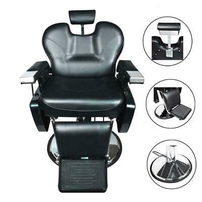 All Purpose Hydraulic Recline Barber Chair Salon Beauty Spa Shampoo Black/red Us