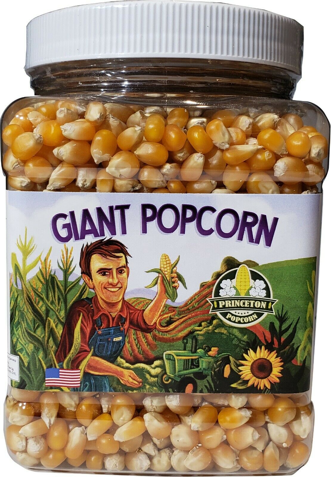 2lbs Mushroom Shaped Unpopped Popcorn Kernels From Princeton Popcorn Company