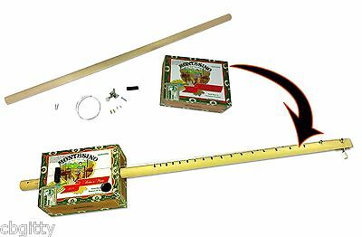 Complete Cigar Box Diddley Bow Kit - Easily Build A One-string Cigar Box Guitar!