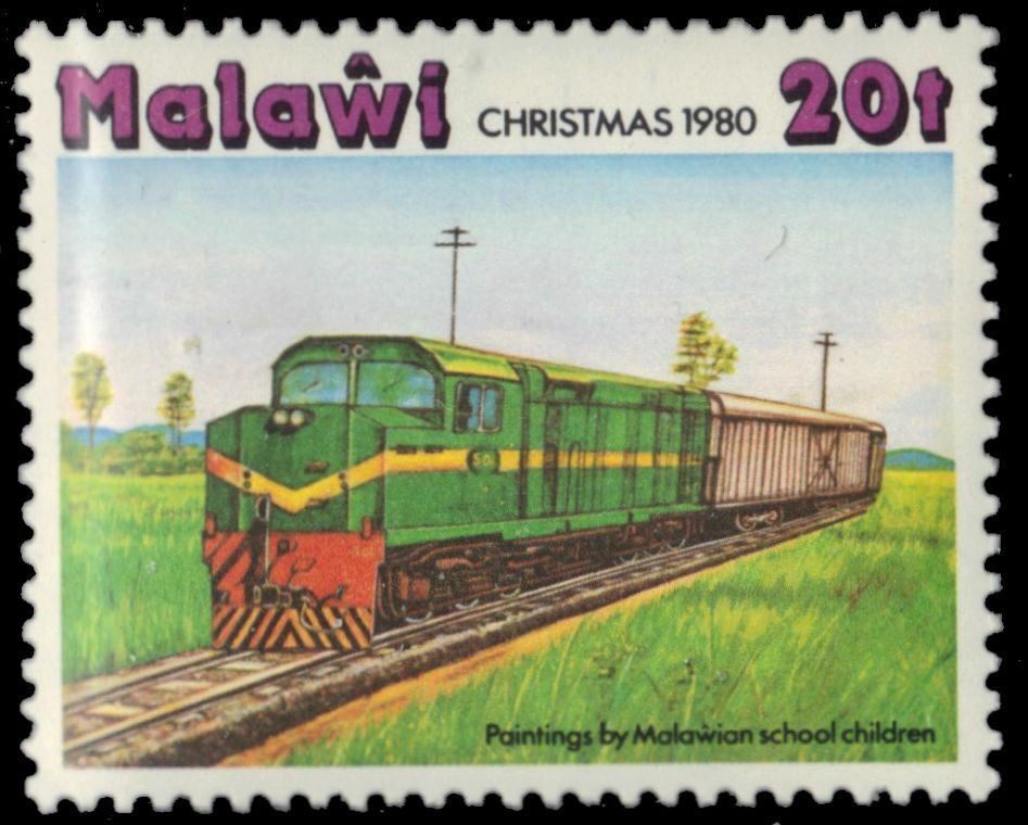 Malawi 376 - Christmas "locomotive" (pb45695)
