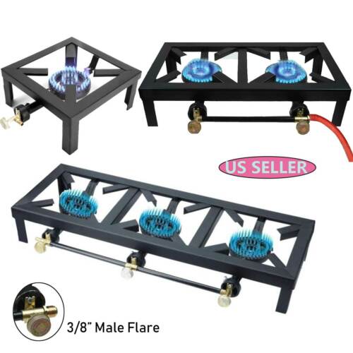 Portable Propane Cooker Burner Stove Gas Outdoor Cooking Camping Stand Bbq Grill