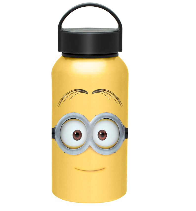 [zak Designs] Aluminum Water Bottle With Two Eyes - New