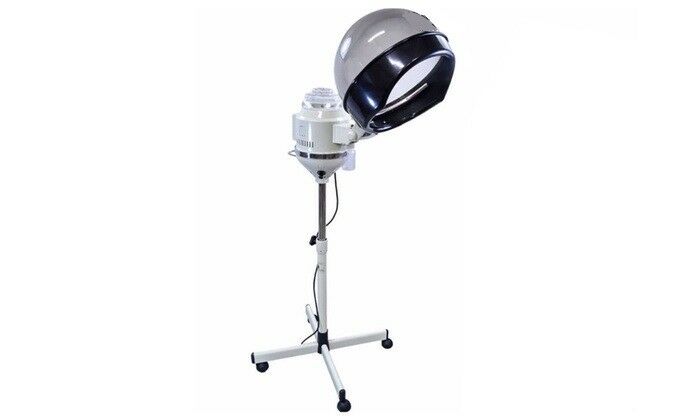 Professional Rolling Hair Steamer Salon Color Processor Conditioning Hood