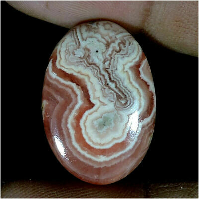 29.00cts Natural Pink Rhodochrosite Oval Cabochon Jewelry Making Fine Gemstone