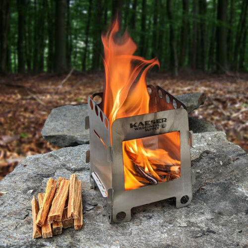 Wood Burning Folding Camping Stove Lightweight Camping Hiking