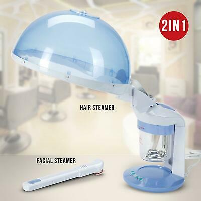 2in1 Mini Professional Hair & Facial Steamer Table Top Skin Care Salon Spa Ozone