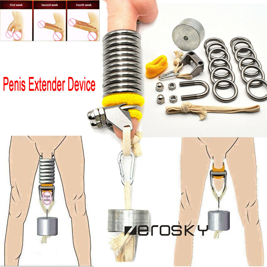 Penis Enlarger Weight Stretcher Exercise Device Enhance Hanging Extender System