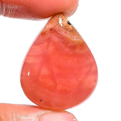 59.3 Ct. Natural Peruvian Rhodochrosite Pear Cabochon Loose Gemstone Ak-10230